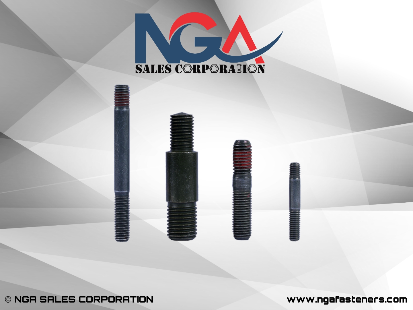 Axle Studs and Nuts by NGA SALES CORPORATION