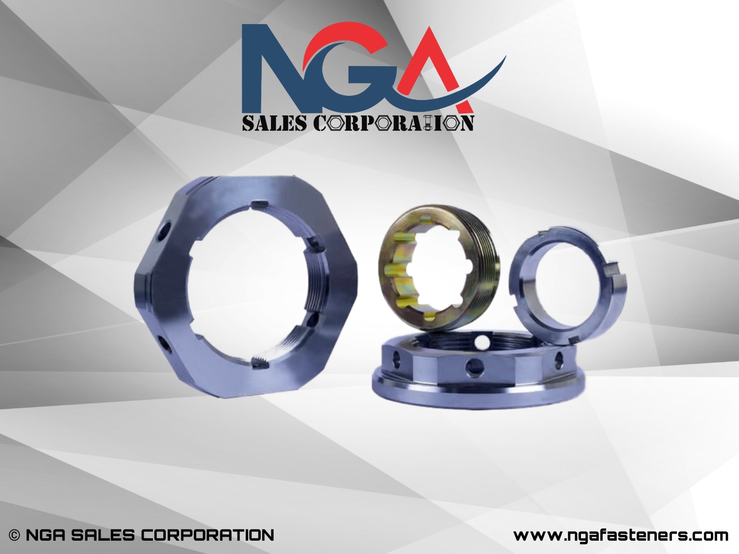 Axle Tube Nuts by NGA SALES CORPORATION