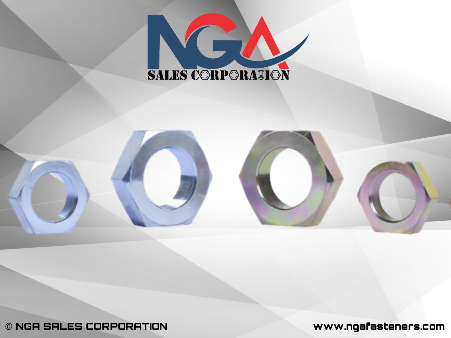 CNC Machined Hex Nuts by NGA SALES CORPORATION