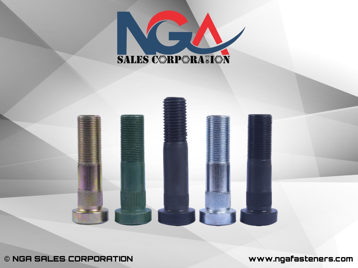 Wheel Bolts (Automotive Fasteners) by NGA SALES CORPORATION